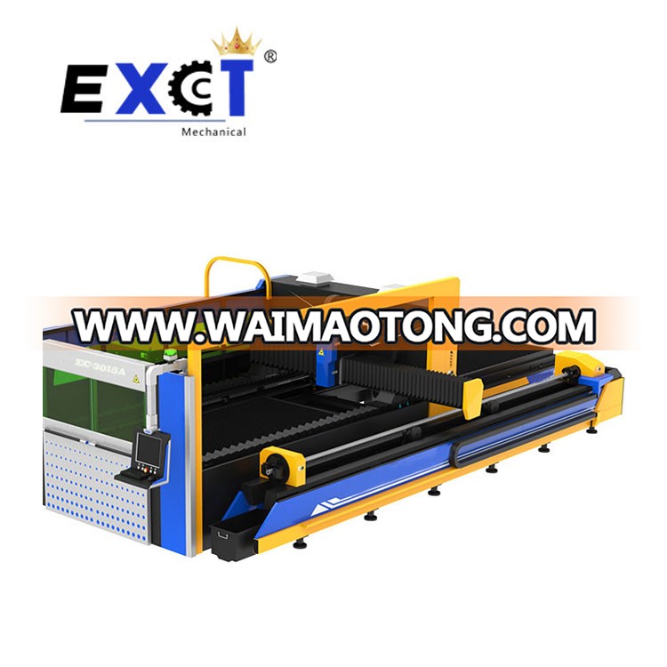 CNC Laser Manufacture 500w 1000w 2000w Metal fiber laser cutting machine with 5 years warranty